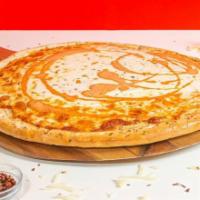 Leo Pizza · White pie, ricotta, spinach, mozzarella, fontina, and fresh oregano.