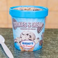 Cookies and Cream Ice Cream · Pint of ice cream. Smooth and creamy vanilla ice cream loaded with tasty cookie chunks!