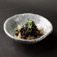 Hijiki Salad · A Type of Japanese Seaweed And Lotus Root