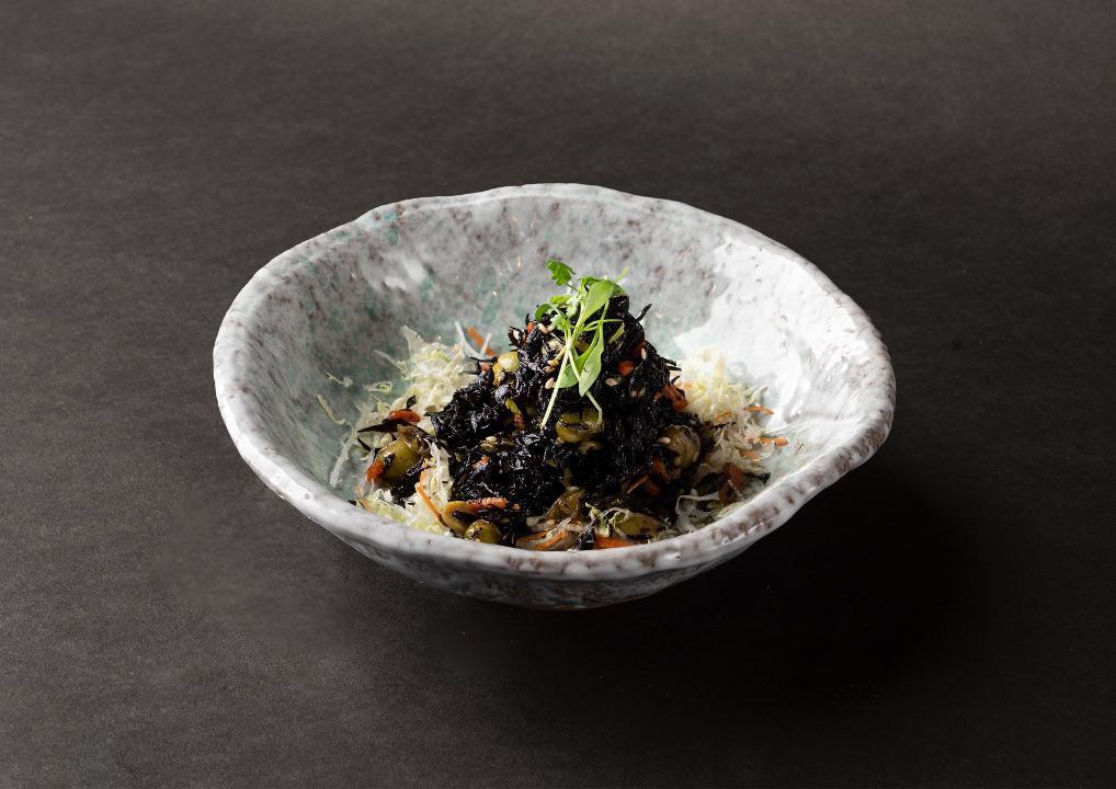 Hijiki Salad · A Type of Japanese Seaweed And Lotus Root