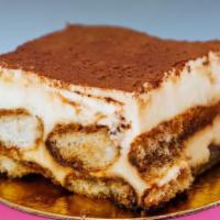 Tiramisu Personal Cake · Delicious!