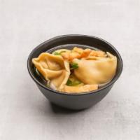 20. Wonton Soup · Served with fried noodle.