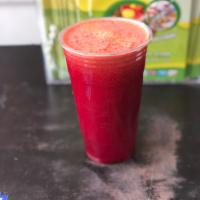 Cold Buster Juice · Cold function. Carrot, beet, orange, cucumber and ginger.