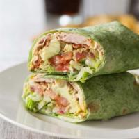 Hot Caribbean Ham and Cheese Wrap · Special Cajun sauce, avocado, lettuce and tomatoes. 