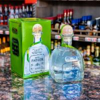 Patron Silver · Crystal clear and smooth with 100% Weber blue agave. Must be 21 to purchase.
