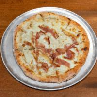 Classic White and Prosciutto Pizza · 