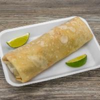 Ham, Egg, Cheese Burrito Breakfast · Flour tortilla with a savory filling.