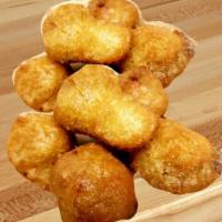 Breaded Mushrooms · Coated in breadcrumbs and fried. 