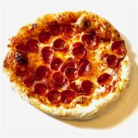 Pepperoni Pizza · crispy pepperoni on our classic cheese pizza