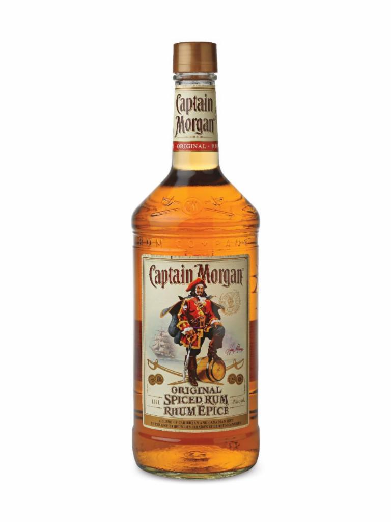 Captain Morgan Rum · Must be 21 to purchase.