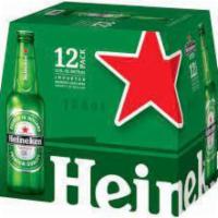 Heineken, 12 Pack - 12 oz. Bottle Beer · Must be 21 to purchase. 5.0% ABV. 