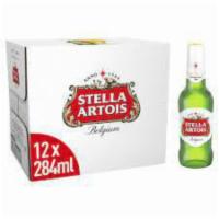 Stella Artois, 12 Pack - 12 oz. Bottle Beer · Must be 21 to purchase. 5.2% ABV. Enjoy the European way with the #1 best-selling Belgian be...