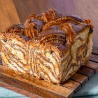 Signature Russian Coffee Cake · Pound cake with a cinnamon streusel. 
