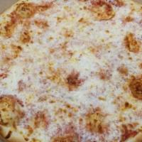 Napoli Cheese Pizza · Fresh tomato sauce and mozzarella.