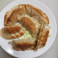 6 Pot Stickers · Steamed, pan fried or fried. Crescent shaped dumplings. 