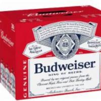 Budweiser 30 Pack 12oz. Cans · Must be 21 to purchase. Budweiser is a medium-bodied, flavorful, crisp American-style lager....
