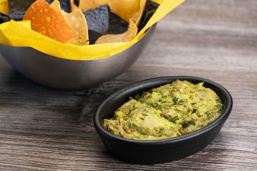 Guacamole and Chips · house-made guacamole, served with tortilla chips