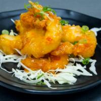 Bang bang Shrimp · Fried Crispy Tempura Shrimp tossed in Sweet Chili Sauce