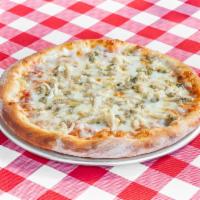 San Francisco Pizza · Clams and garlic.
