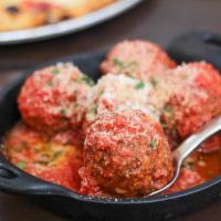 Nonna's Meatballs · Beef & Pork Meatballs with Marinara, Parmigiano & Parsley;
Portion Size- 5 Pieces;
Allergens...