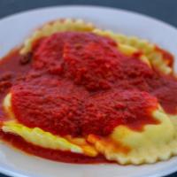 Ravioli · Stuffed pasta.