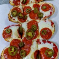 Pizza Bread with 2 Toppings · 
