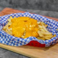 Cheese Fries · French fries topped with delicious golden cheddar cheese sauce