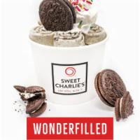 Wonderfilled · Your choice of ice cream, yogurt, or vegan option with Oreo cookies.