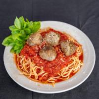 1. Spaghetti and Marinara · Our delicious spaghetti served with our Famous marinara tomato sauce. Served with our house ...