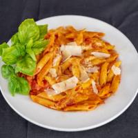 3. Baked Ziti · A delicious tomato cream sauce over ziti pasta with mozzarella cheese melted over the top. S...