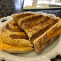 Frandwich · Italian bread dipped in egg, grilled with choice of cheese and meat!