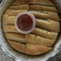 Bread Sticks · Comes with cheese cup or marinara cup.