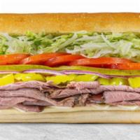 5. Roast Beef & Jack Sandwich · Roast beef and Jack cheese served on your choice of bread and topped with mayonnaise, mustar...