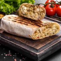 Shawarma (Chicken) · Shawarma is well-marinated meat with spice mixture, cooked in its own juices and fat-until p...