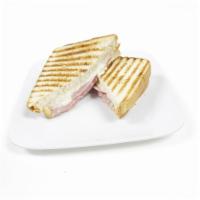 Ham and Cheese Sandwich · Choice of sliced bread or croissant.