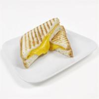 Grilled Cheese · Sliced bread and cheddar cheese.