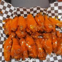 30 Wings Only · Up to 3 flavors on wings.