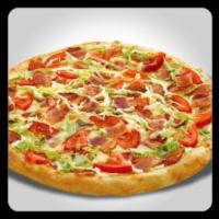 BLT Pizza · Bacon, lettuce, tomatoes, cheese and ranch. 