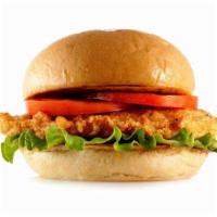 Chicken Crispy Sandwich · Chicken crispy patty, lettuce, tomato, mayonnaise, and fries. Add-ons for extra charge.