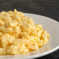Side of Scrambled Eggs · Three (3) scrambled eggs 
