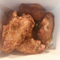 6 Deep Fried Chicken Wing · Crunchy fried Cantonese chicken wings
