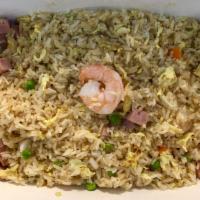 House Special Fried Rice w/ Ham & Shrimp · 