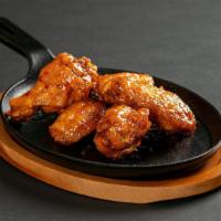 Wings · In 3 amazing flavors: Classic (Buffalo), Red Dragon (Sweet & Spicy), and Sweet BBQ Small 6 P...