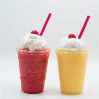 Smoothies Special · Your choice of 1 or 2 fruits and shave ice. Topped with whipped cream and a cherry. fruit ch...
