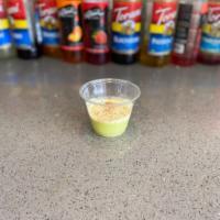 Ginger Shot · Fresh Ginger root squeezed with apple lemon coconut water