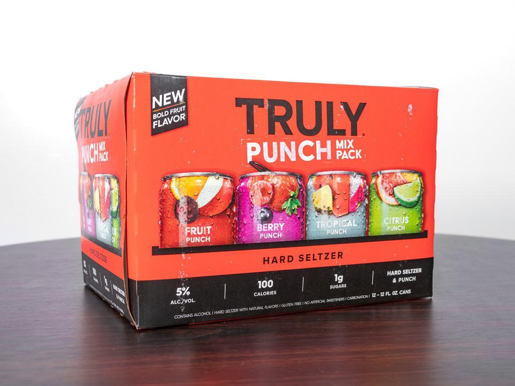 19c) Truly Hard Selzer Punch Mix Pack 12 Pack Can · Must be 21 to purchase.
