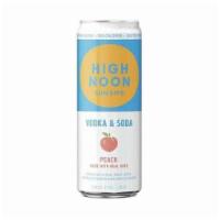 High Noon Peach 12oz · Must be 21 to purchase.Enjoy a High Noon Peach 12oz drink with a free bag of delicious chips...