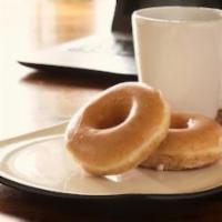 2 Donuts and Coffee · 