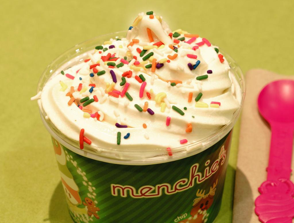 Menchie's Frozen Yogurt · American · Bakery · Dessert · Dinner · Frozen Yogurt · Gluten-Free · Healthy · Lunch · Organic · Vegetarian