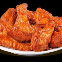 10 Piece Wing Combo · Boneless or Bone in chicken wings made with your choice flavor, dipping sauce, drink, and fr...